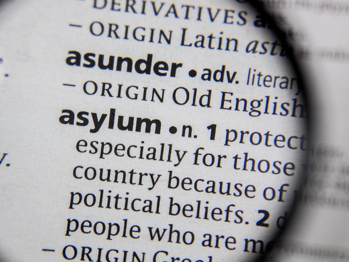 Definition of Asylum and Asunder