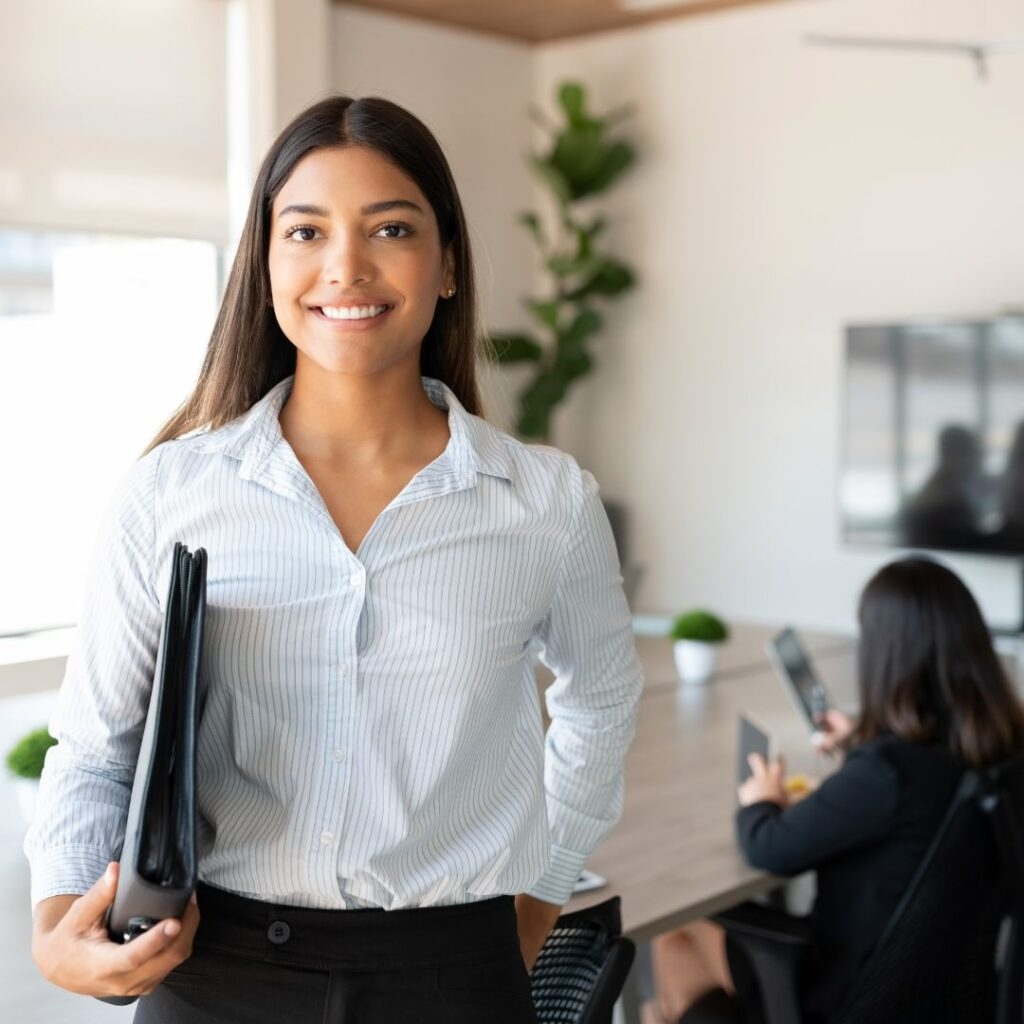 Woman Smiling