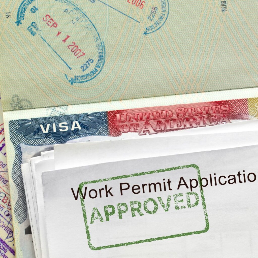 Work Permitted Application Approved