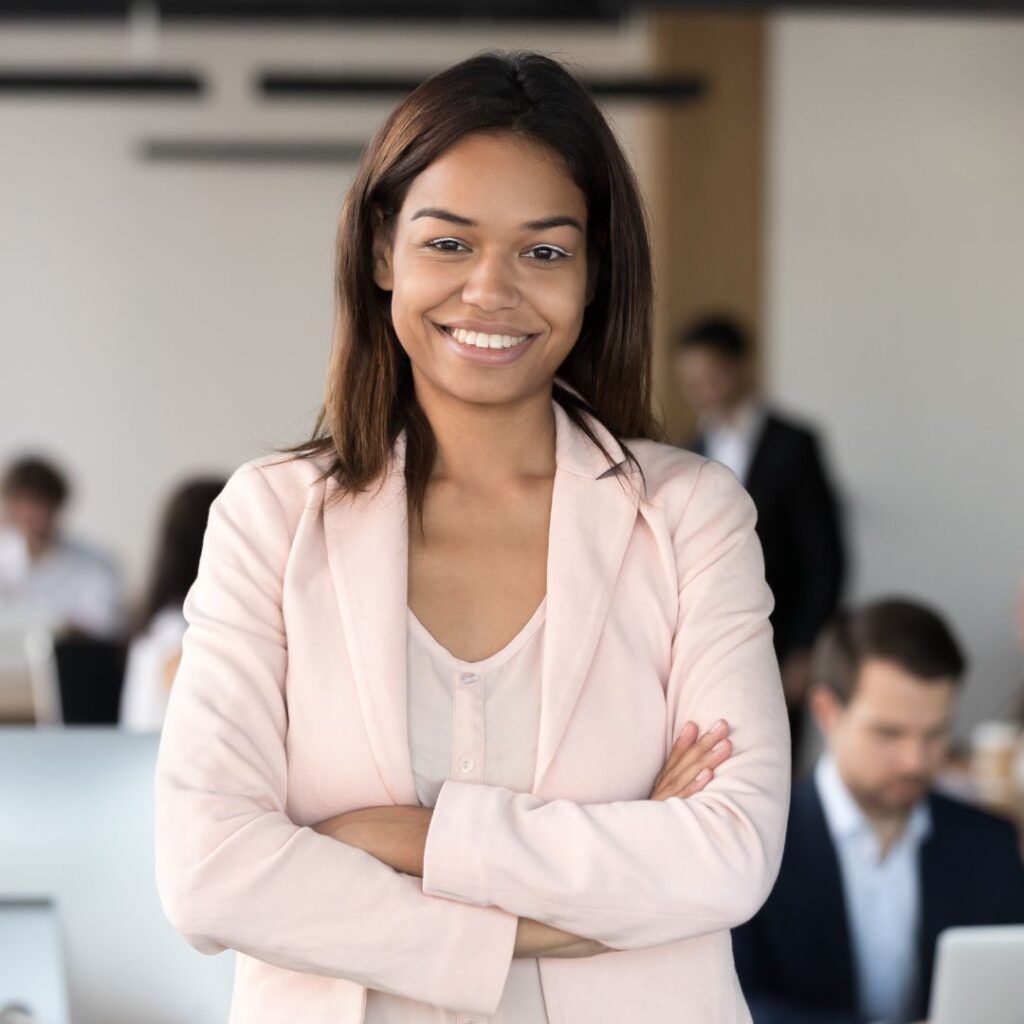 Woman Smiling